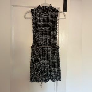 Zara Tweed Romper/ Skort